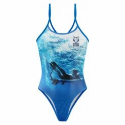 Maillot De Bain Femme 1 Pièce Otso Surf Bleu