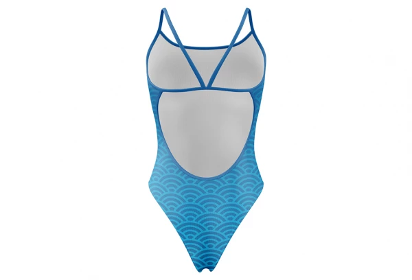 Maillot De Bain Femme 1 Pièce Otso Surf Bleu 2 Maillot De Bain Femme 1 Pièce Otso Surf Bleu – Image 2