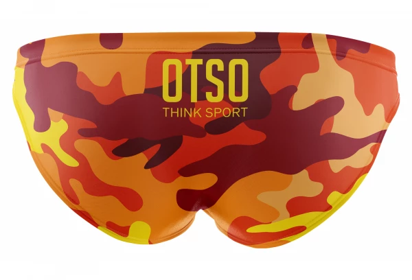 Maillot De Bain Otso Slip Camo Orange 2 Maillot De Bain Otso Slip Camo Orange – Image 2