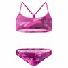 Maillot De Bain Femme 2 Pièces Otso Snake Camo Rose Noir