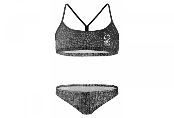 Maillot De Bain Femme 2 Pièces Otso Snake Camo Rose Noir 3 Maillot De Bain Femme 2 Pièces Otso Snake Camo Rose Noir – Image 3