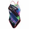 Maillot De Bain Femme Speedo Placement Dos à Lanières Multicouleur