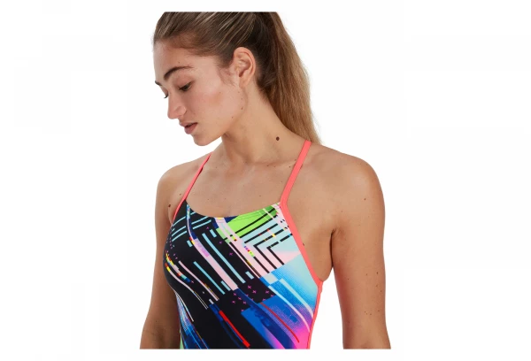 Maillot De Bain Femme Speedo Placement Dos à Lanières Multicouleur 5 Maillot De Bain Femme Speedo Placement Dos à Lanières Multicouleur – Image 5