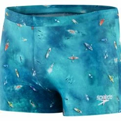 Maillot De Bain Speedo Eco Escape Aquashort Multicouleur Vert / Noir 14 Maillot De Bain Speedo Eco Escape Aquashort Multicouleur Vert / Noir -Équipement Natation Soldes unnamed file 2185