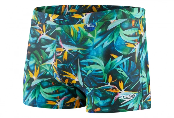 Maillot De Bain Speedo Eco Escape Aquashort Multicouleur Vert / Noir 8 Maillot De Bain Speedo Eco Escape Aquashort Multicouleur Vert / Noir – Image 8