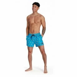 Speedo Short De Bain Eco Printed Leisure Bleu/Jaune -Équipement Natation Soldes unnamed file 2206