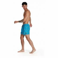 Speedo Short De Bain Eco Printed Leisure Bleu/Jaune -Équipement Natation Soldes unnamed file 2207