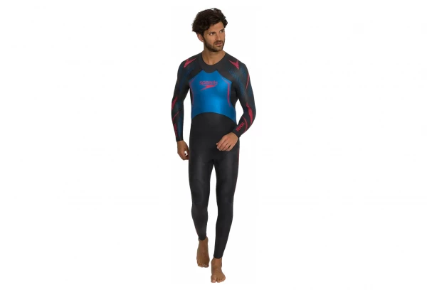 Combinaison Néoprène Speedo Xenon Fullsuit Noir Bleu 1 Combinaison Néoprène Speedo Xenon Fullsuit Noir Bleu