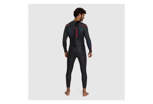 Combinaison Néoprène Speedo Xenon Fullsuit Noir Bleu 2 Combinaison Néoprène Speedo Xenon Fullsuit Noir Bleu – Image 2