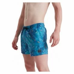 Short De Bain Speedo Eco Dig Printed Leisure 14 Bleu Vert -Équipement Natation Soldes unnamed file 2267