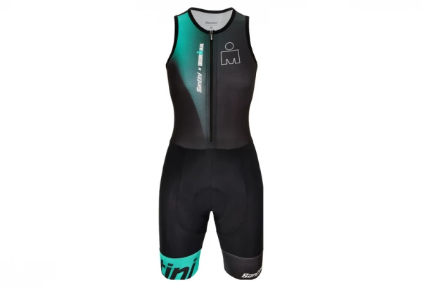 Combinaison Trifonction Sans Manche Femme Santini X IronMan Ikaika Vert/Noir Noir / Vert 1 Combinaison Trifonction Sans Manche Femme Santini X IronMan Ikaika Vert/Noir Noir / Vert
