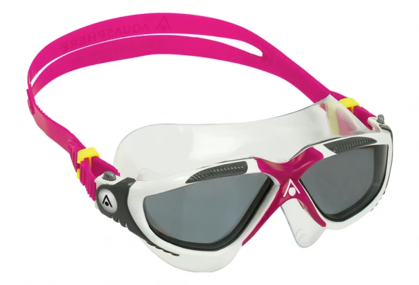 Lunettes De Bain Aquasphere Vista Blanc - Verre Rouge Argent / Blanc / Translucide 3 Lunettes De Bain Aquasphere Vista Blanc - Verre Rouge Argent / Blanc / Translucide – Image 3