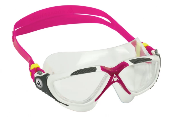 Lunettes De Bain Aquasphere Vista Blanc - Verre Rouge Argent / Blanc / Translucide 4 Lunettes De Bain Aquasphere Vista Blanc - Verre Rouge Argent / Blanc / Translucide – Image 4