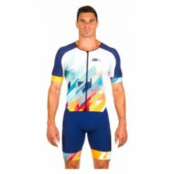 Trifonction Z3rod Racer TTSUIT Rouge Noir Bleu / Blanc -Équipement Natation Soldes unnamed file 2327