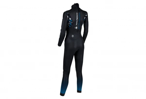 Combinaison Néoprène Femme Aquasphere Aqua Skin Full Suit V3 Noir / Bleu 2 Combinaison Néoprène Femme Aquasphere Aqua Skin Full Suit V3 Noir / Bleu – Image 2