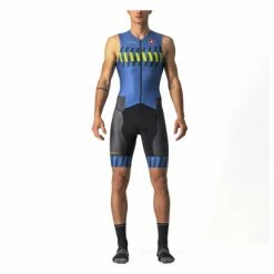 Combinaison Trifonction Castelli Free Sanremo 2 Bleu / Jaune -Équipement Natation Soldes unnamed file 24