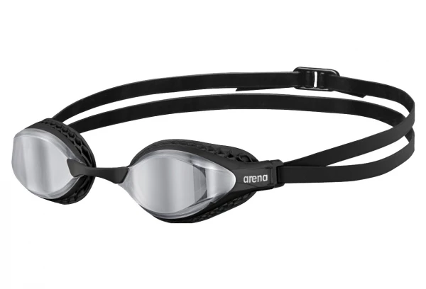 Paire De Lunettes Arena Air-Speed Mirror Noir Argent Jaune / Blanc 1 Paire De Lunettes Arena Air-Speed Mirror Noir Argent Jaune / Blanc