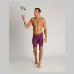 Maillot De Bain Jammer Arena Powerskin R-Evo One Bordeau Rouge -Équipement Natation Soldes unnamed file 284