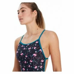 Maillot De Bain Femme Speedo Allover Dos En V Bleu/Flamands Roses 9 Maillot De Bain Femme Speedo Allover Dos En V Bleu/Flamands Roses -Équipement Natation Soldes unnamed file 342