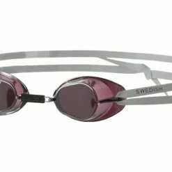 Lunette Des Natation Speedo Swedish Mirror Blanc Violet