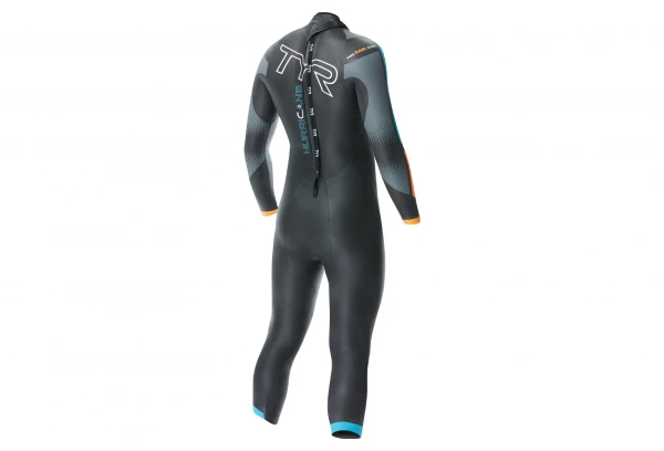 Combinaison De Triathlon TYR Hurricane Cat 2 Noir/Bleu/Orange 6 Combinaison De Triathlon TYR Hurricane Cat 2 Noir/Bleu/Orange – Image 6