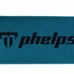 Serviette Michael Phelps MP Turquoise Noir