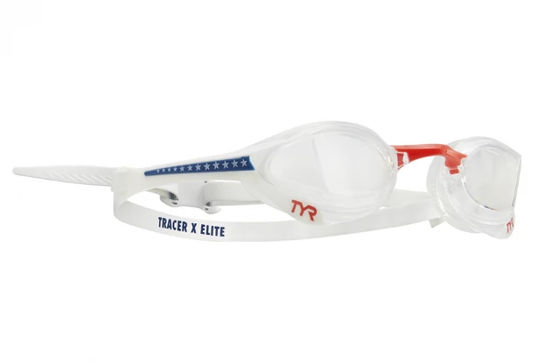 Lunettes De Natation TYR Tracer X Elite Racing Rouge/Bleu Noir / Gris 2 Lunettes De Natation TYR Tracer X Elite Racing Rouge/Bleu Noir / Gris – Image 2