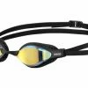 Paire De Lunettes Arena Airspeed Mirror Noir Jaune Blanc / Or
