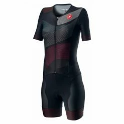 Combinaison Trifonction Femme Castelli Free Sanremo 2 W Noir Multicouleur