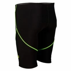 Maillot De Bain Jammer Michael Phelps MPulse Noir Jaune Fluo Homme Noir / Or -Équipement Natation Soldes unnamed file 503