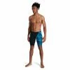 Maillot De Bain Jammer Speedo Allover V-Cut Noir Bleu
