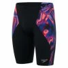 Maillot De Bain Speedo Allover V-Cut Jammer Noir Noir / Rouge