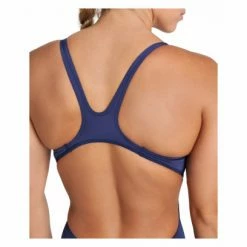 Maillot De Bain 1 Pièce Femme Arena Team Swim Tech Solid Bleu -Équipement Natation Soldes unnamed file 554
