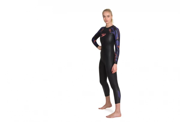 Combinaison Néoprène Femme Speedo Proton Fullsuit Noir Violet 2 Combinaison Néoprène Femme Speedo Proton Fullsuit Noir Violet – Image 2