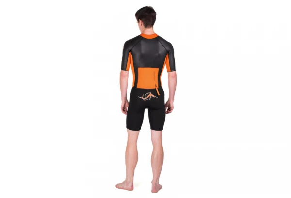 Combinaison Néoprène Sailfish Swimrun Light Noir Orange 2 Combinaison Néoprène Sailfish Swimrun Light Noir Orange – Image 2