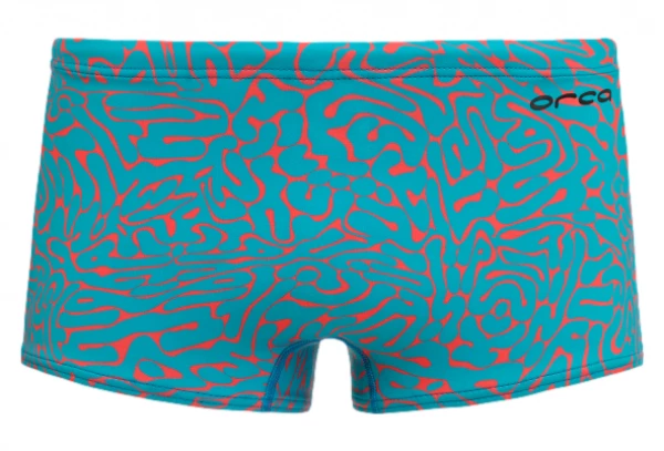 Maillot De Bain Boxer Orca Square Leg Bleu / Rose 4 Maillot De Bain Boxer Orca Square Leg Bleu / Rose – Image 4