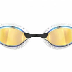 Lunettes De Natation Arena Airspeed Mirror Blanc - Or Blanc / Gris