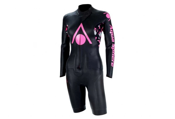 Combinaison Néoprène Femme Aquasphere Limitless Suit V2 Noir / Rose 4 Combinaison Néoprène Femme Aquasphere Limitless Suit V2 Noir / Rose – Image 4