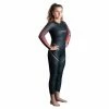 Nabaiji Combinaison De Natation Femme Nabaji Néoprène OWS 900 Noir / Rouge