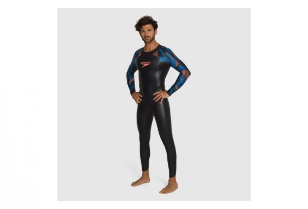 Combinaison Néoprène Speedo Proton Fullsuit Noir Bleu 2 Combinaison Néoprène Speedo Proton Fullsuit Noir Bleu – Image 2