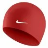Bonnet De Bain Nike Swim Solid Silicone Training Rouge