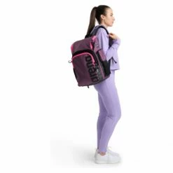 Sac à Dos Arena Swim 35L Spiky III Violet Bleu