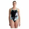 Maillot De Bain Femme Arena Icons Superfly Back Noir Bleu
