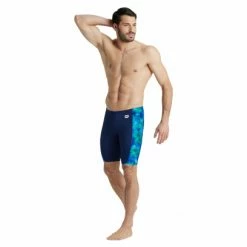 Arena Maillot De Bain Jammer Allover Bleu 11 Arena Maillot De Bain Jammer Allover Bleu -Équipement Natation Soldes unnamed file 855