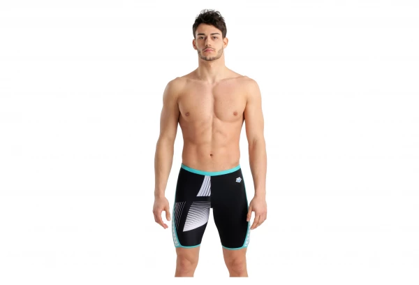 Maillot De Bain Arena Icons Jammer Noir Bleu 1 Maillot De Bain Arena Icons Jammer Noir Bleu