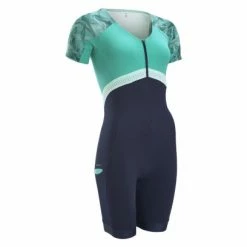 Combinaison Trifonction Van Rysel Trisuit Courte Distance Bleu Femme