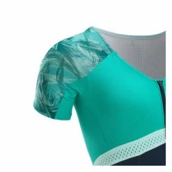 Combinaison Trifonction Van Rysel Trisuit Courte Distance Bleu Femme -Équipement Natation Soldes unnamed file 908