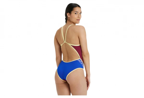 Maillot De Bain Femme Arena Icons Superfly Back Rouge Bleu Rouge / Bleu 2 Maillot De Bain Femme Arena Icons Superfly Back Rouge Bleu Rouge / Bleu – Image 2