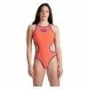 Maillot De Bain 1 Pièce Arena One Biglogo Rouge