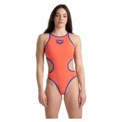 Maillot De Bain 1 Pièce Arena One Biglogo Rouge